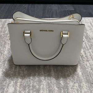 White Michael Kors purse